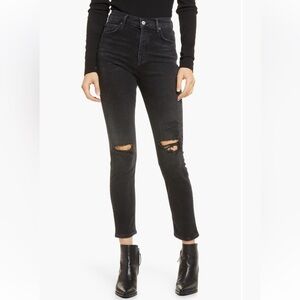 AGOLDE Nico Distressed Skinny Jeans